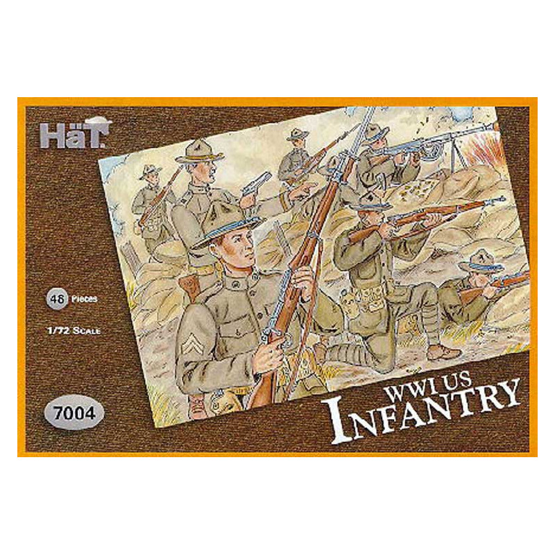US WWI 1/72 Infanterie -Figurin | Scientific-MHD