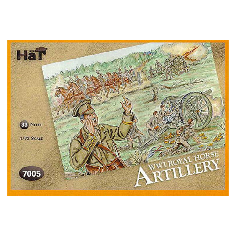 Artillerfigur. Britisch -Ersten Weltkrieg 1/72 | Scientific-MHD