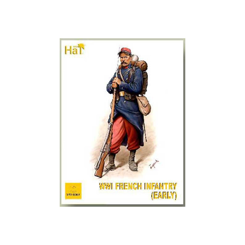 Französische Infanterie -Figur im Zweiten Weltkrieg/72 | Scientific-MHD
