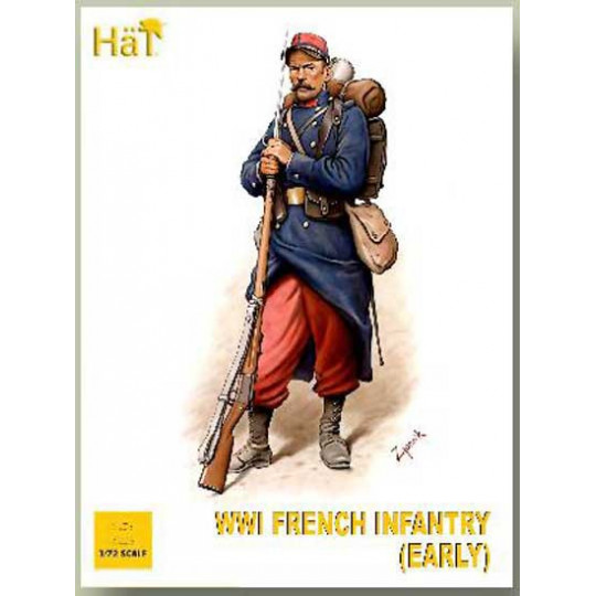 Französische Infanterie -Figur im Zweiten Weltkrieg/72 | Scientific-MHD