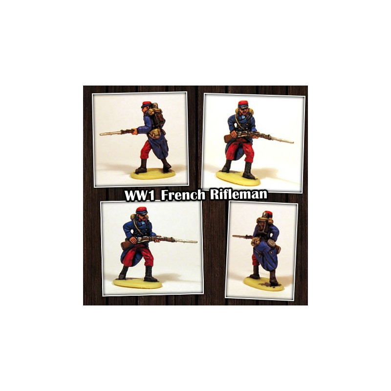 Französische Infanterie -Figur im Zweiten Weltkrieg/72 | Scientific-MHD