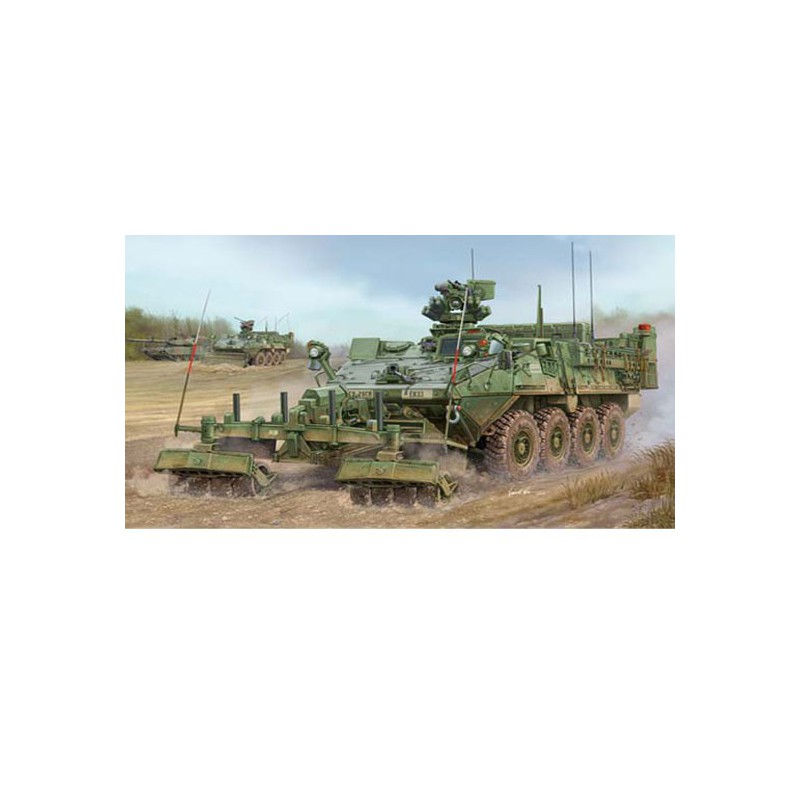 M1132 Kunststofftankmodell StrykerEngineer Squad | Scientific-MHD