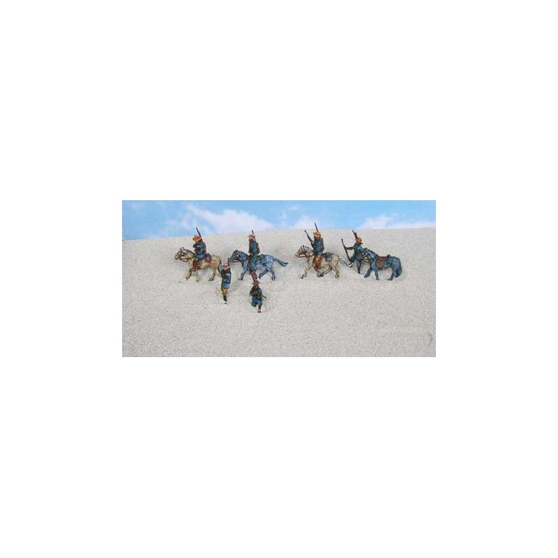 Zoulous 1/72 Kriegsreiterfigur | Scientific-MHD