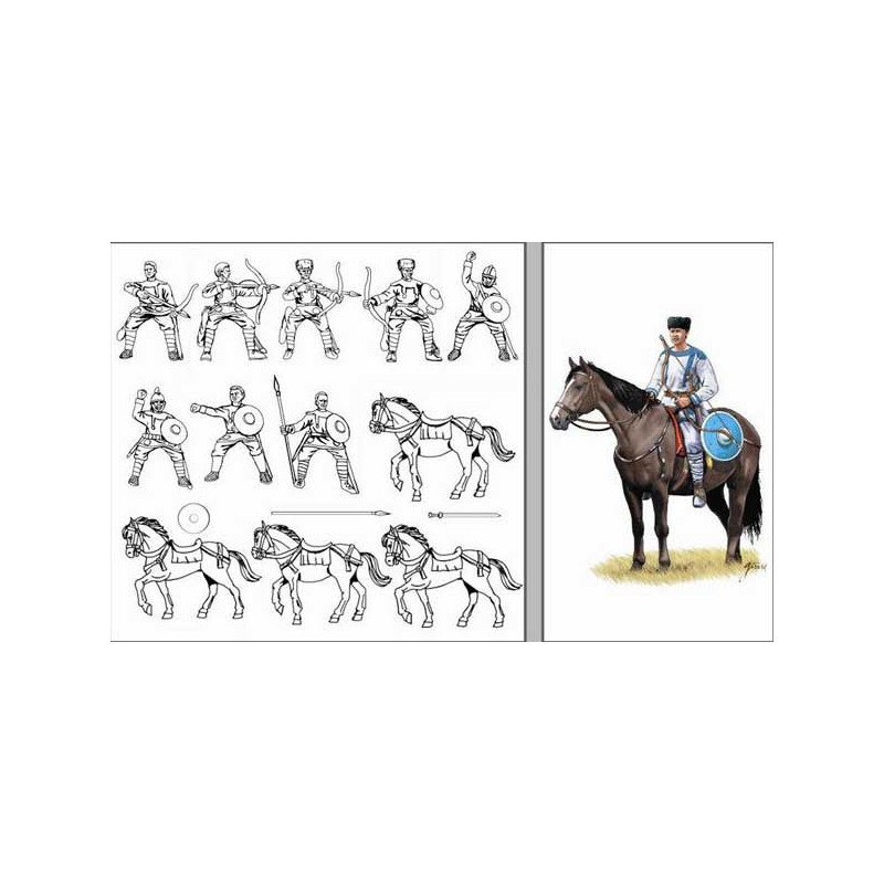 Späte römische Kavallerie Figur 1/72 | Scientific-MHD