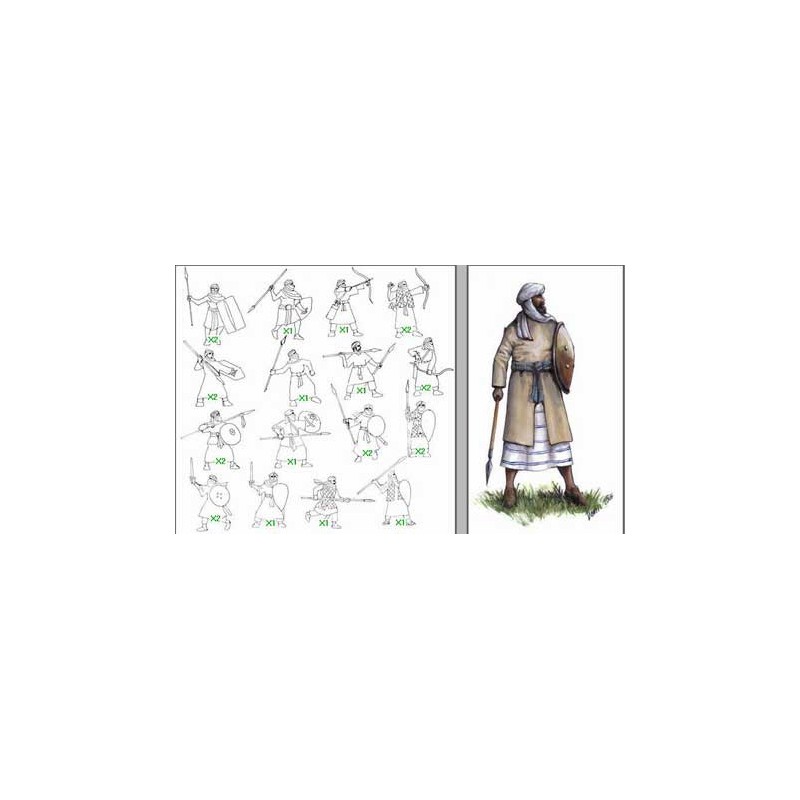 Figur El Cid Almoravid Infanterie | Scientific-MHD