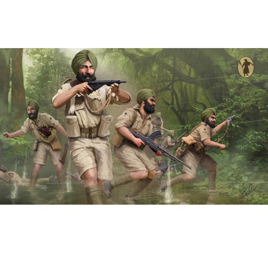 Indische Infanterie -Figur im Zweiten Weltkrieg 1/72 Indische Infanterie -Figur im Zweiten Weltkrieg 1/72 | Scientific-MHD