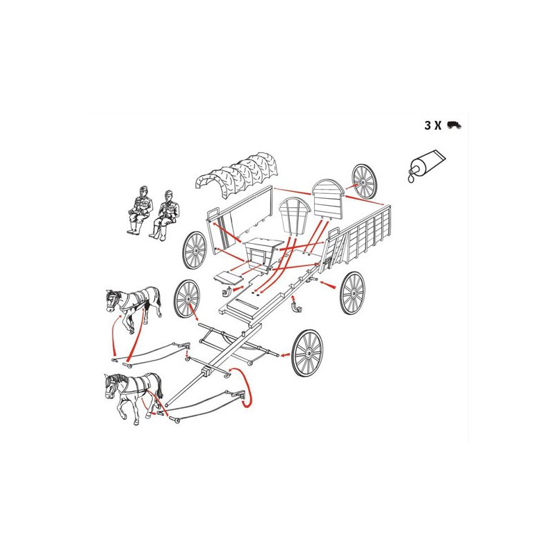 Deutsche Figur im Zweiten Weltkrieg 1/72 Wagen | Scientific-MHD