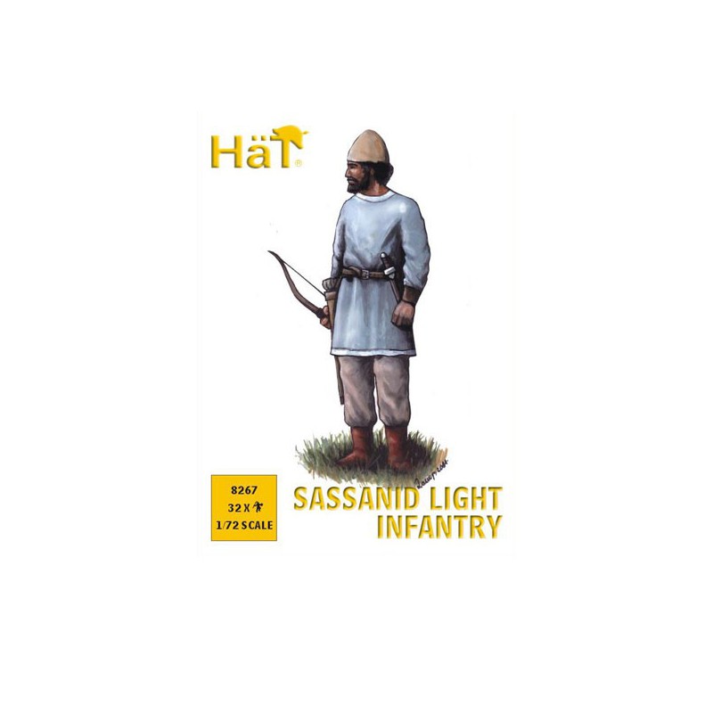 Sassanid 1/72 Leichte Infanterie -Figurin | Scientific-MHD