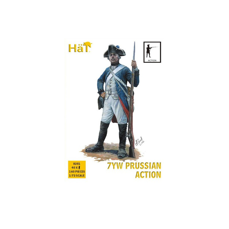 Preußische Infanterie -Figur in 1/72 Aktion | Scientific-MHD