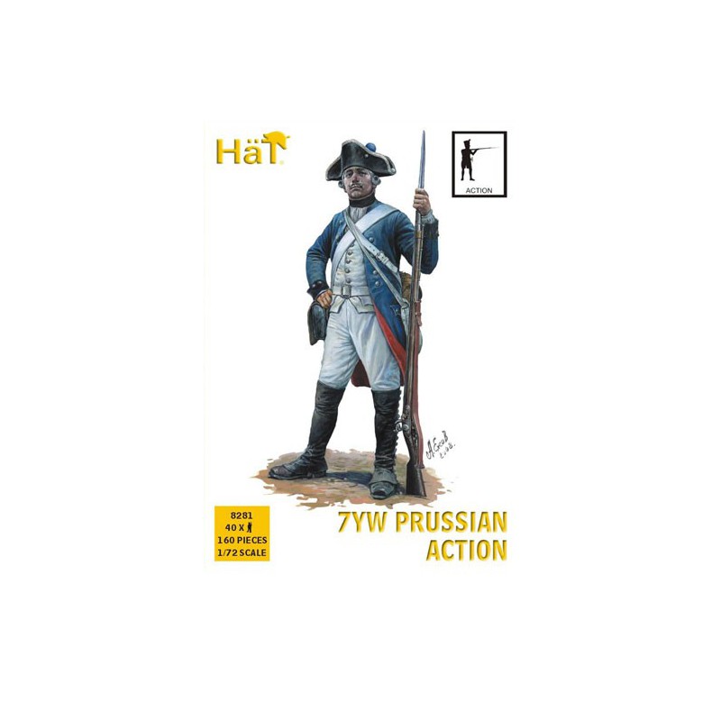 Preußische Infanterie -Figur in 1/72 Aktion | Scientific-MHD