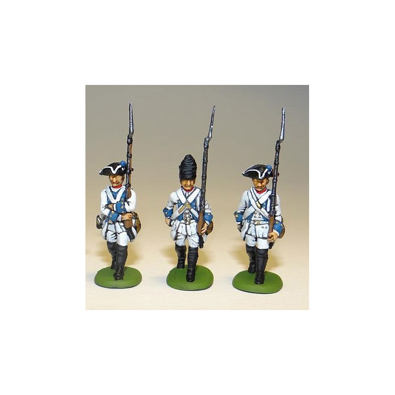 Sieben Jahre Krieg Österreichischer Figur marschieren 1/72 | Scientific-MHD