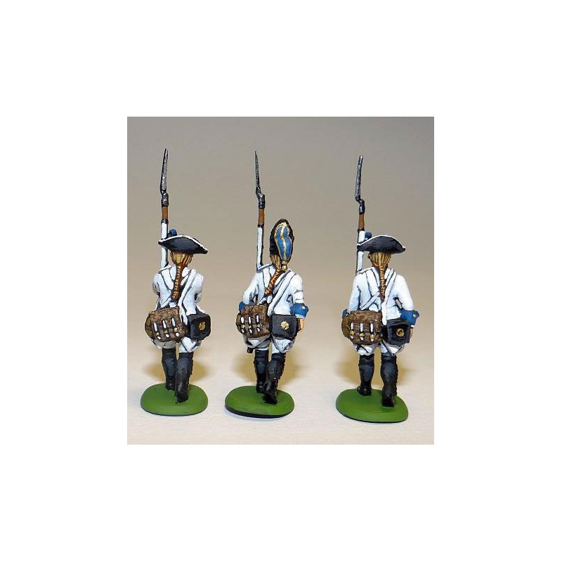 Sieben Jahre Krieg Österreichischer Figur marschieren 1/72 | Scientific-MHD