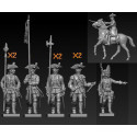 Sieben Jahre Krieg Österreichischer Kommando 1/72 Figurine | Scientific-MHD