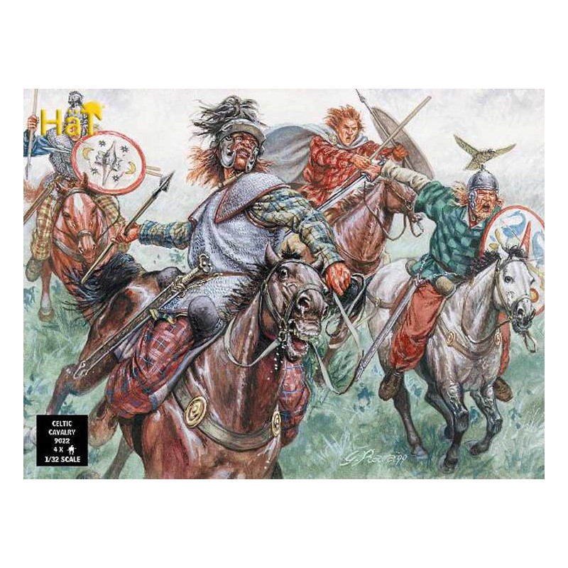 Gallische 1/32 Kavalleriefigur | Scientific-MHD