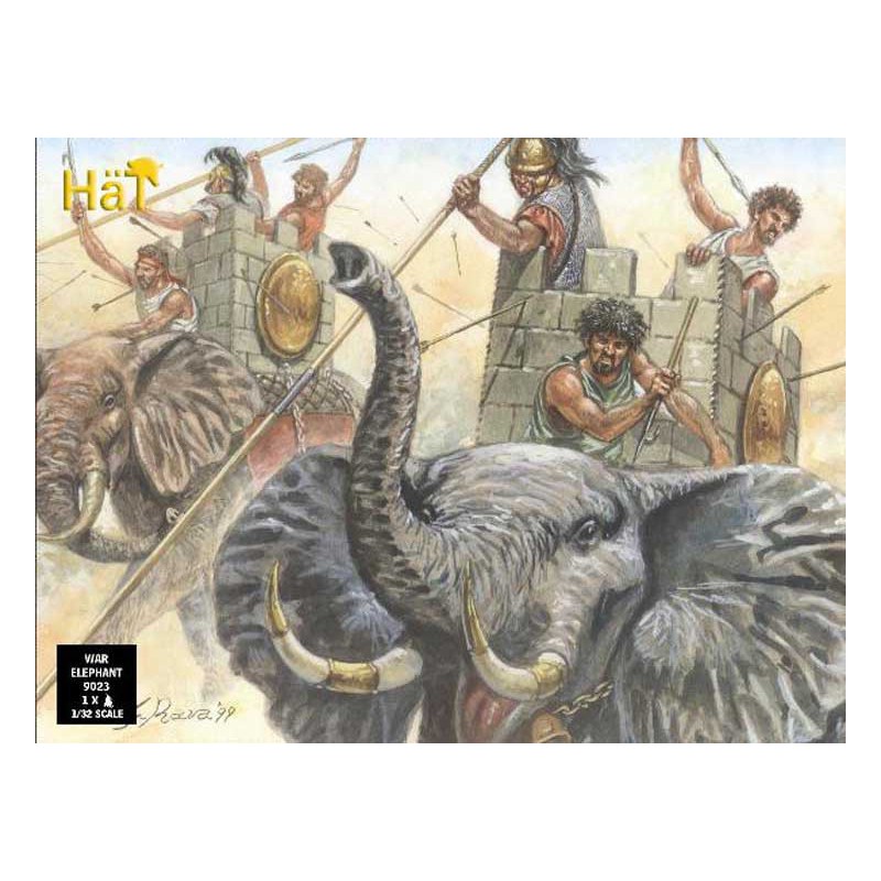 1/32 Krieg Elefantenfigur | Scientific-MHD