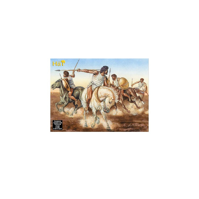Numidian -Kavallerie 1/32 Figurin | Scientific-MHD