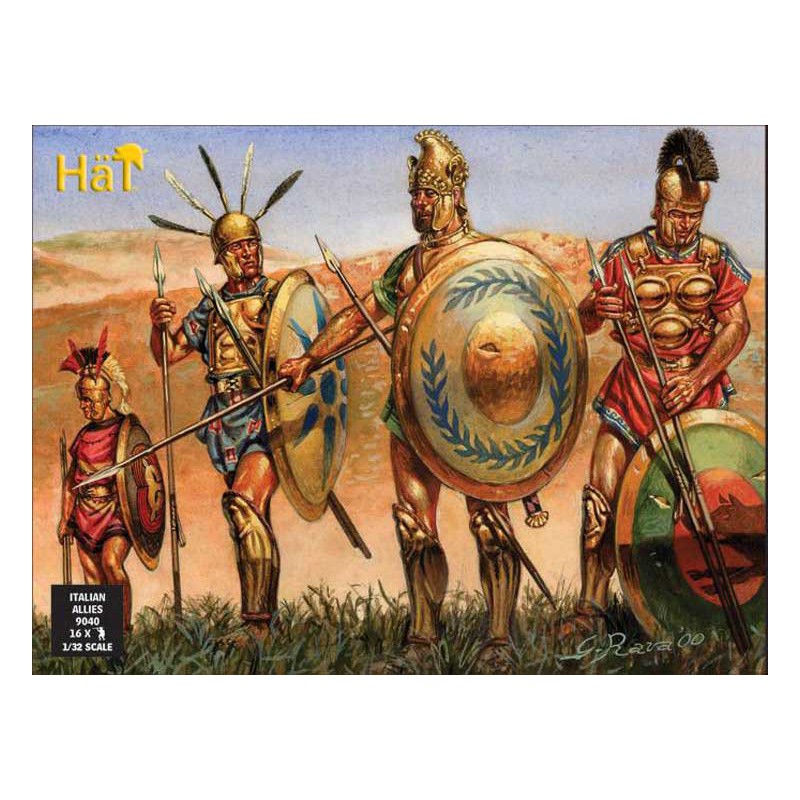 1/32 Italienische Verbündete Figur | Scientific-MHD