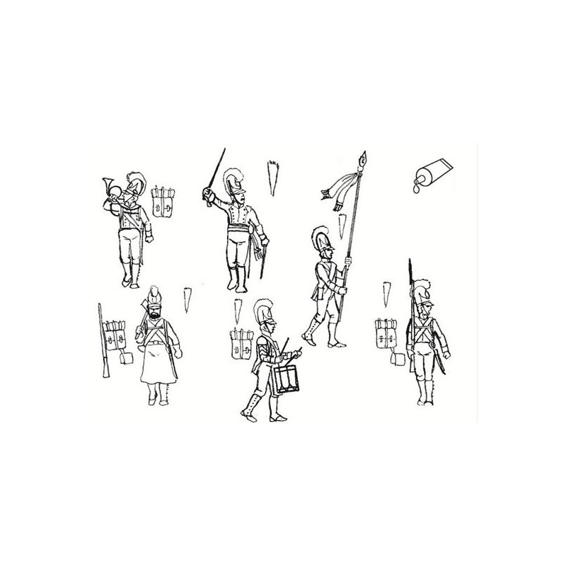 Bayerischer 1/32 bayerisches Kommando -Figurin | Scientific-MHD