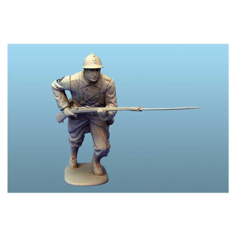 Französische Infanterie -Figur im Zweiten Weltkrieg/72 | Scientific-MHD