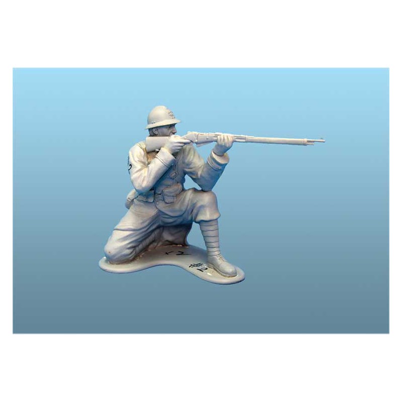 Französische Infanterie -Figur 1940 1/72 | Scientific-MHD