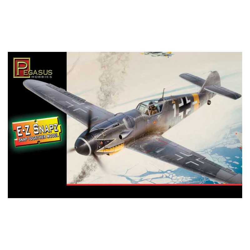 E-Z BAUBEKIT BF 109G-61/48 Kunststoffebene Modell | Scientific-MHD