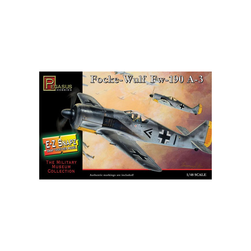 Kunststoffebene Modell FW 190a-3 Snap Fit 1/48 | Scientific-MHD