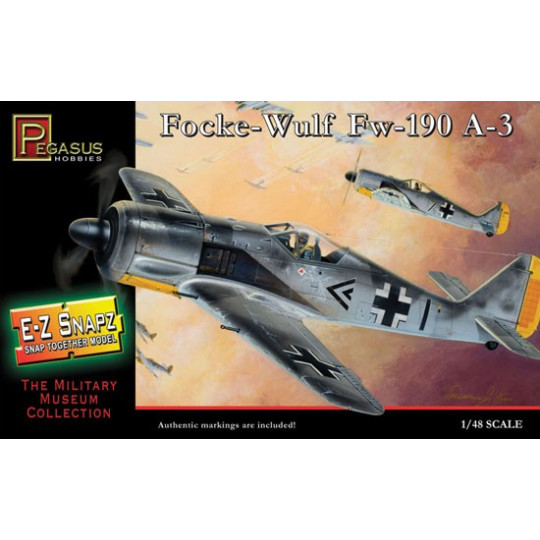 Kunststoffebene Modell FW 190a-3 Snap Fit 1/48 | Scientific-MHD