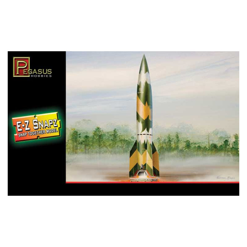 E-Z BAUREKIT V-2 RACKET1/48 Flugzeugebene Modell | Scientific-MHD