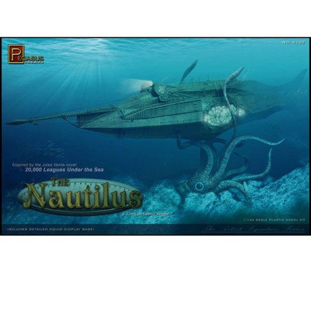 Nautilus Jules Vernes 1/144 Plastic Science -Fiction -Modell | Scientific-MHD Nautilus Jules Vernes 1/144 Plastic Science -Fiction -Modell | Scientific-MHD