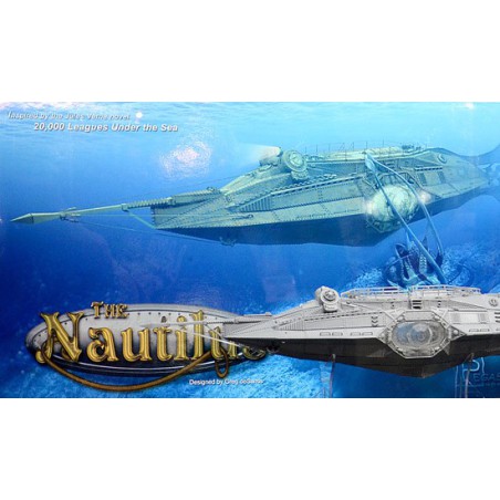 Nautilus Jules Vernes 1/144 Plastic Science -Fiction -Modell | Scientific-MHD Nautilus Jules Vernes 1/144 Plastic Science -Fiction -Modell | Scientific-MHD