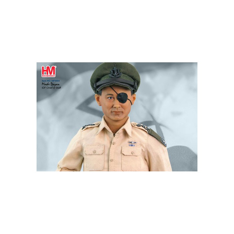 Miniaturaktionszahlen bei 1/6 Israeli General Moshe Dayan 1/6 | Scientific-MHD