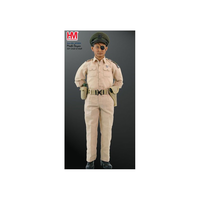 Miniaturaktionszahlen bei 1/6 Israeli General Moshe Dayan 1/6 | Scientific-MHD