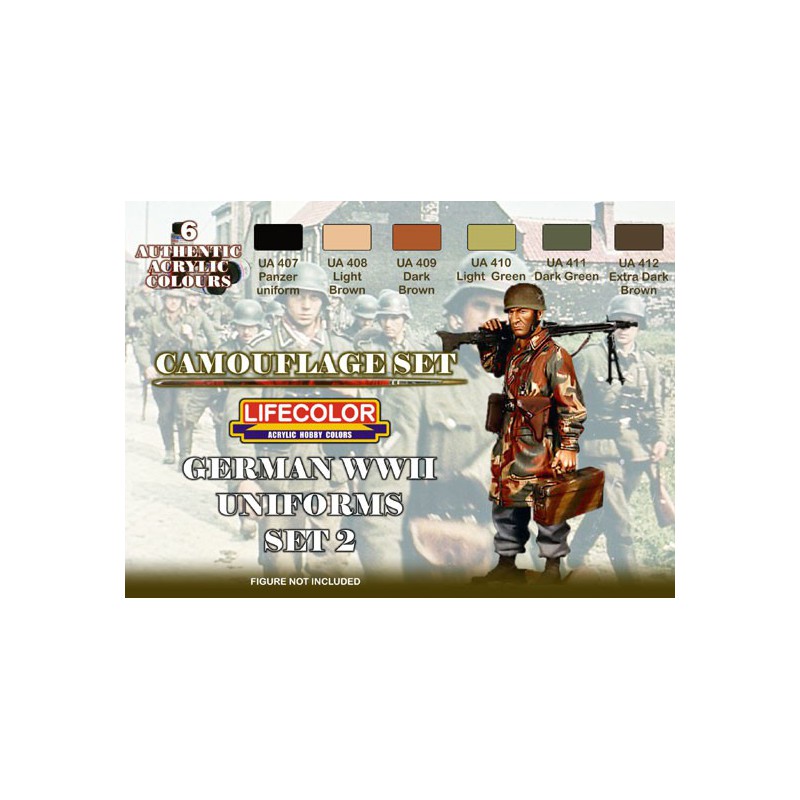 Acrylmalerei Deutsche Uniformfarben N ° 2 | Scientific-MHD