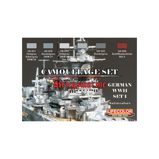 Acrylfarbe für die deutsche Marine Nr. 1 | Scientific-MHD