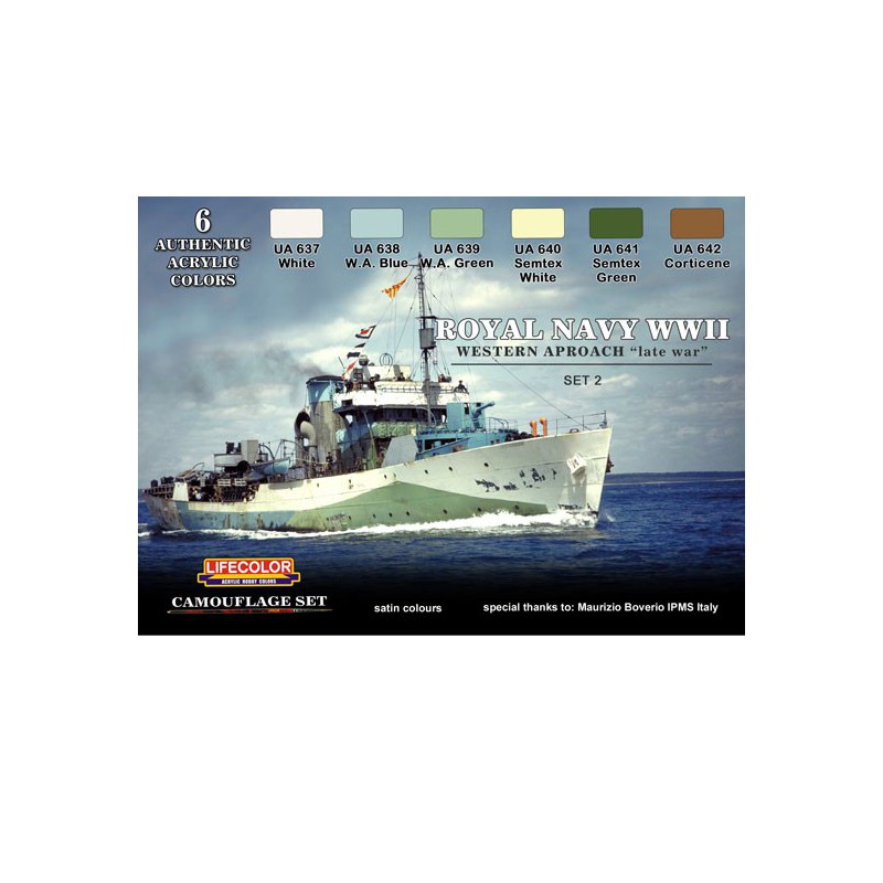 Acrylmalerei der Royal Navy im Zweiten Weltkrieg | Scientific-MHD