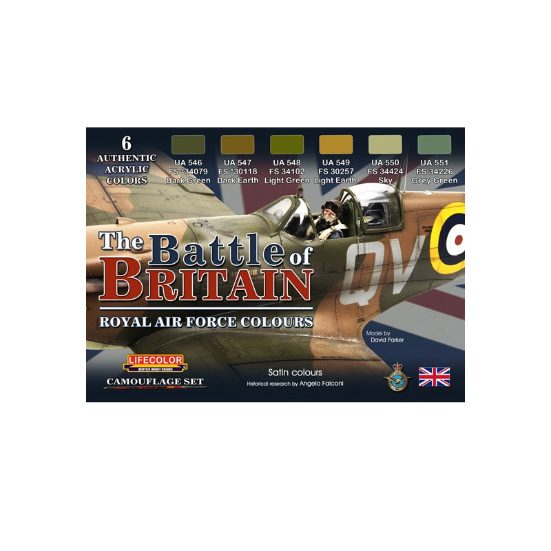 Acrylmalerei Set Battle of Großbritannien im Zweiten Weltkrieg | Scientific-MHD