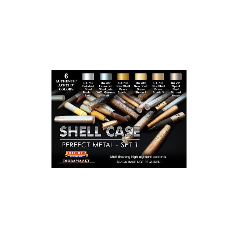 Acrylfarbenschild perfekt Metall Set1 | Scientific-MHD