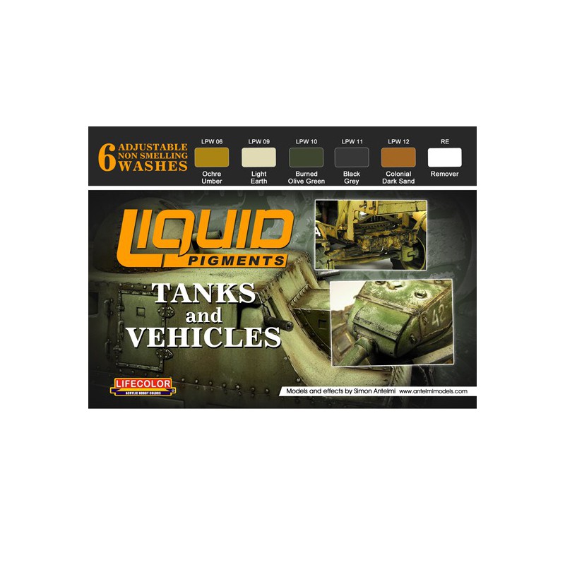 Acrylfarbenpigmente Tanks & Fahrzeuge | Scientific-MHD Acrylfarbenpigmente Tanks & Fahrzeuge | Scientific-MHD