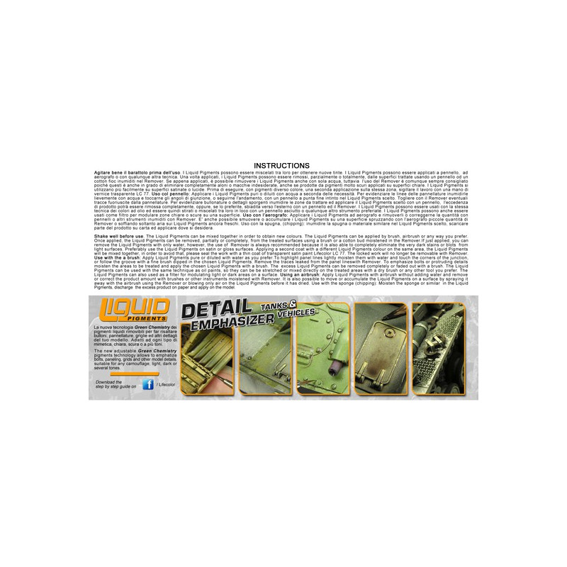 Acrylfarbenpigmente Tanks & Fahrzeuge | Scientific-MHD