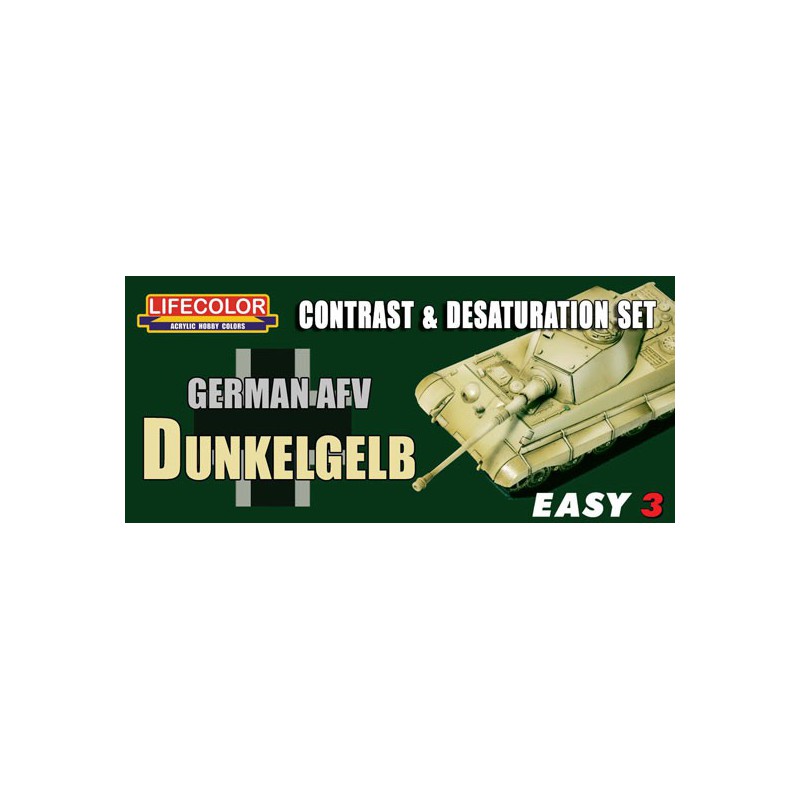 Acrylmalerei Easy 3 Deutsch AFV Dunkelgelb | Scientific-MHD
