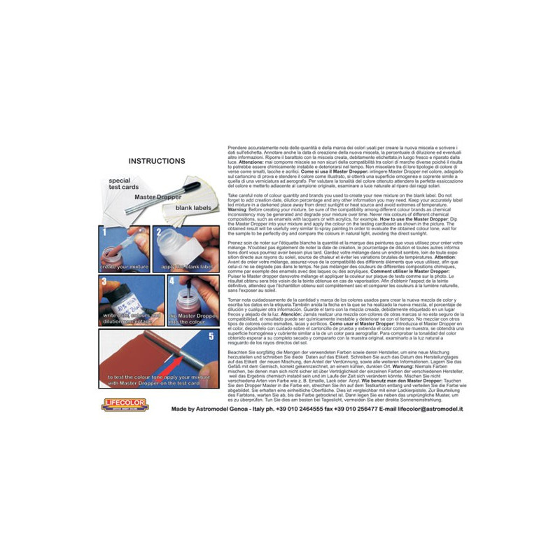 Acryl -Lackiermixer -Lifecolor | Scientific-MHD