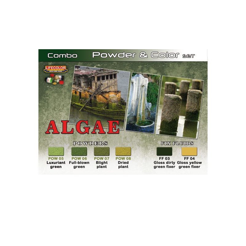 Acrylfarben -Set -Algen | Scientific-MHD