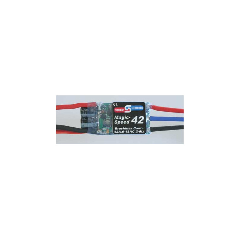 Magic Speed ​​42 Radio -kontrollierter Elektromotor | Scientific-MHD