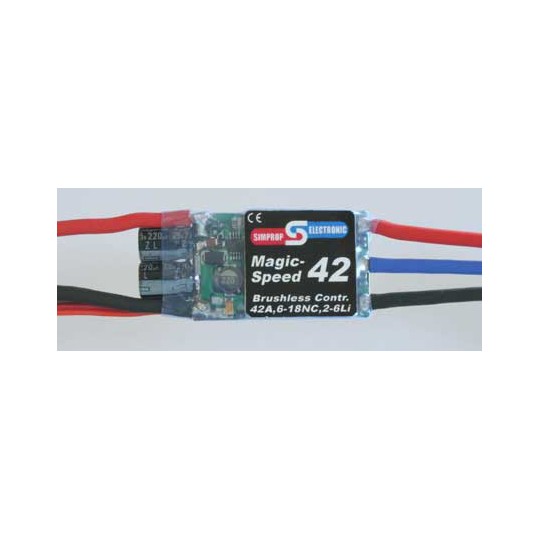 Magic Speed ​​42 Radio -kontrollierter Elektromotor | Scientific-MHD