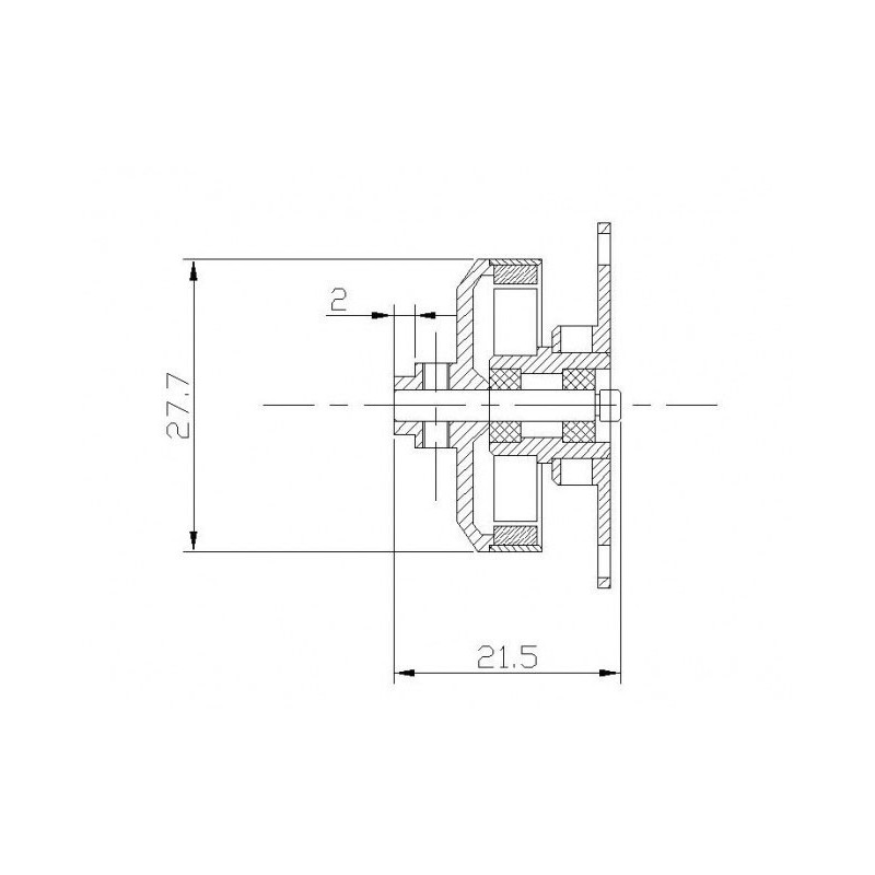 Elektromotor DM2204 KV1750 Motor | Scientific-MHD