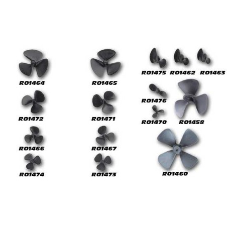 Radiodischettiertes Boot Zubehör Triple Propeller 50 mm Rotation auf der rechten Seite | Scientific-MHD Radiodischettiertes Boot Zubehör Triple Propeller 50 mm Rotation auf der rechten Seite | Scientific-MHD