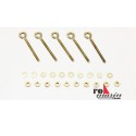 Bootsunterkünfte Haken zum Schrauben von M2,5 x 30 mm (5 Zimmer) | Scientific-MHD Bootsunterkünfte Haken zum Schrauben von M2,5 x 30 mm (5 Zimmer) | Scientific-MHD