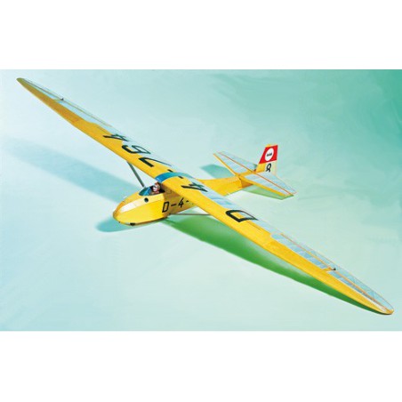 Radio -kontrollierte Segelflugzeug Grunau Baby II B - 1/4 | Scientific-MHD Radio -kontrollierte Segelflugzeug Grunau Baby II B - 1/4 | Scientific-MHD