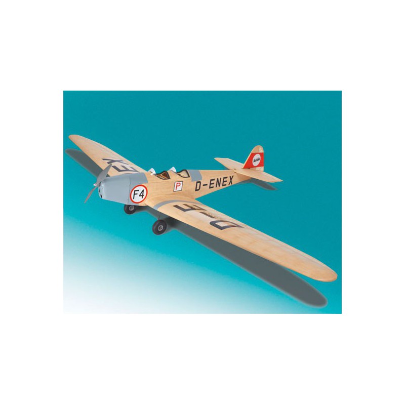 Funk -kontrolliertes elektrisches Flugzeug Klemm L25d E Lasercut | Scientific-MHD