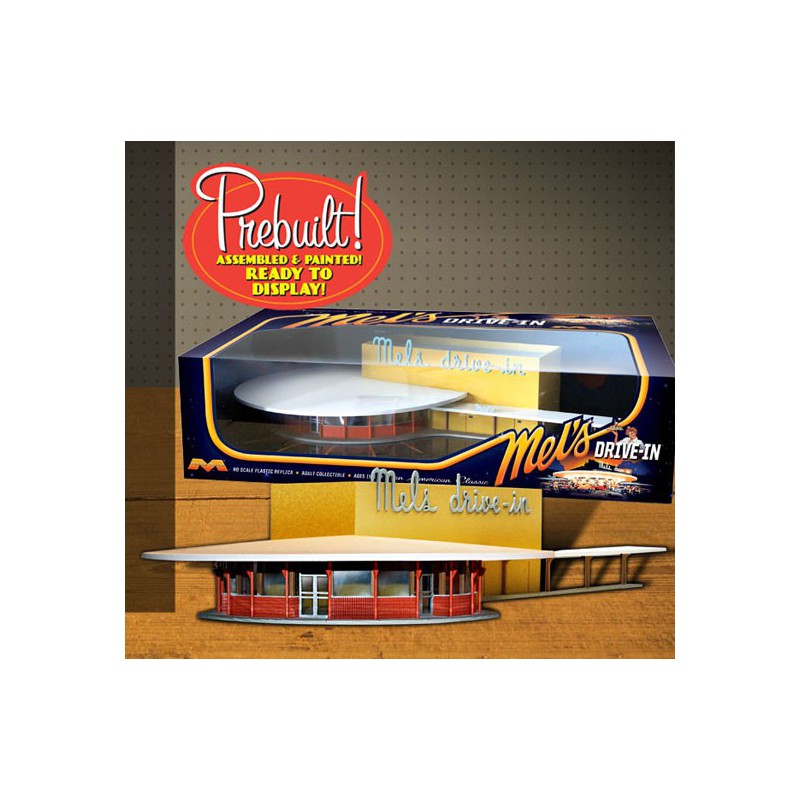 Das Diorama -Modell montiert und bemalte Mels 1960 montiert montiert | Scientific-MHD